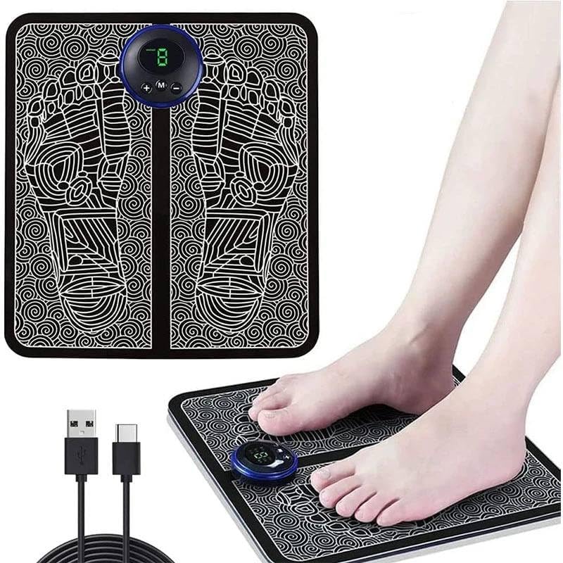 Accupoint Foldable Foot Massager, 8 modes, 19 intensity levels for ultimate pain relief