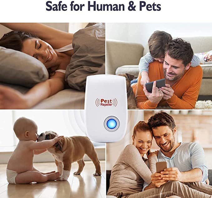 Ultrasonic pest repellent machine to Repel termite, Rats, Cockroach, mosquito, Home pest & Rodent repelling aid - Your Home Decor