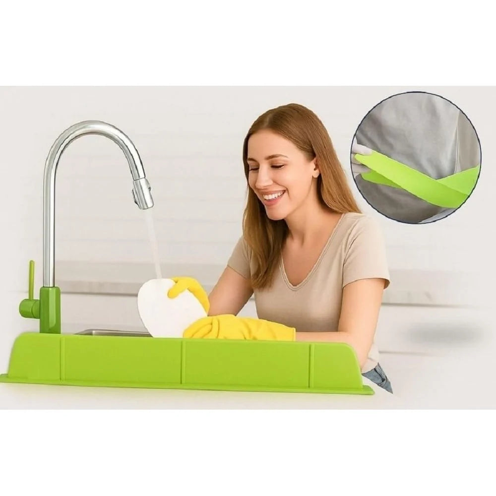 Silicone Sink Splash Guard for Kitchen Pack of 2( Buy 1 Get 1 FREE)