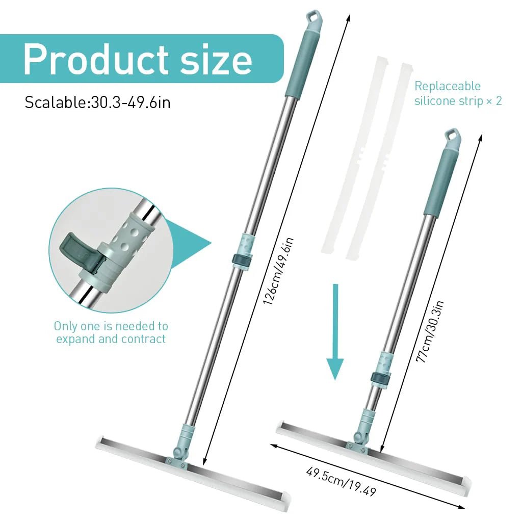 Magic Broom Floor Scraper Bathroom Window Squeegee - Your Home Decor