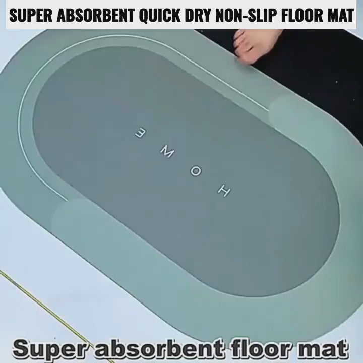 Super Absorbent Quick-Dry Non-Slip Floor Mat