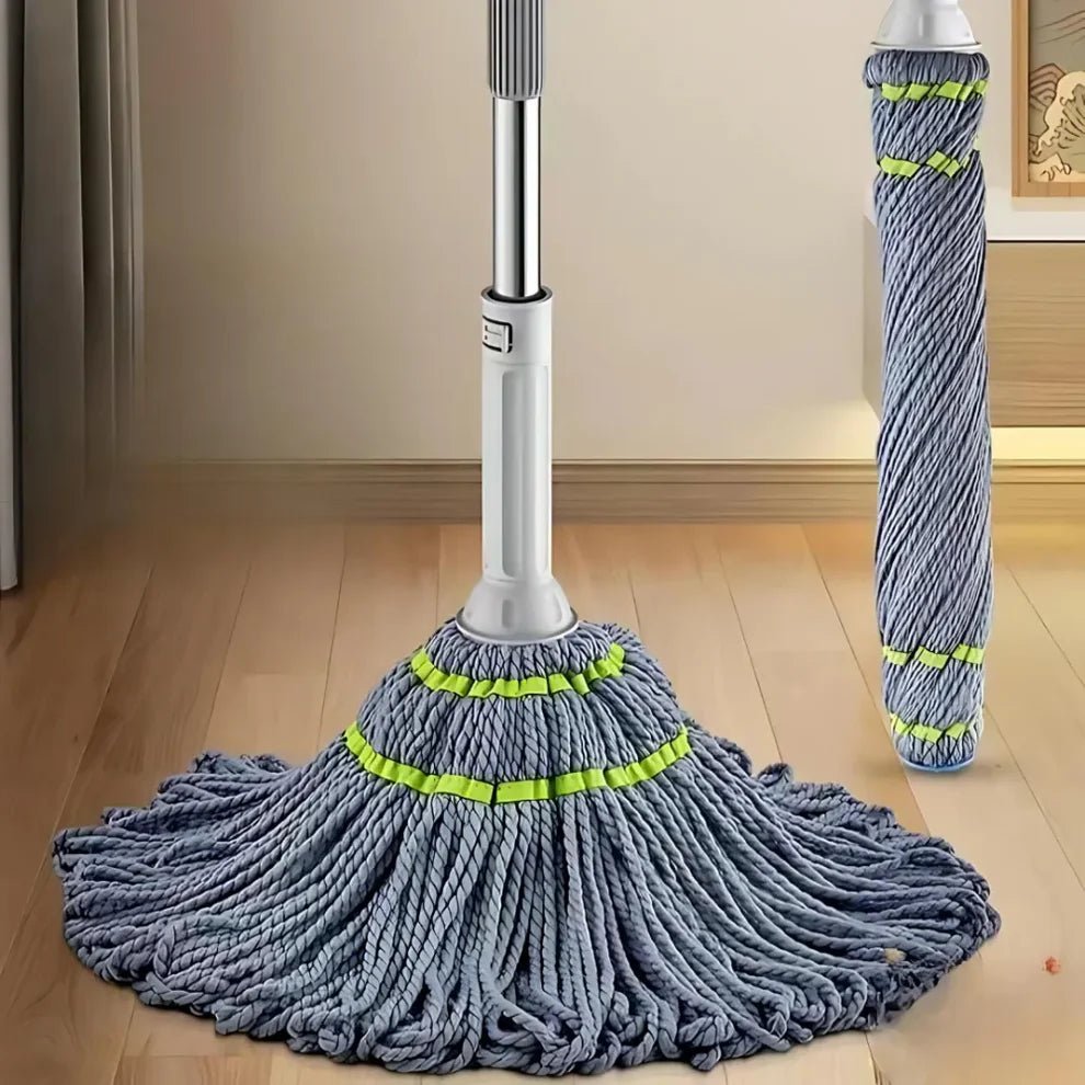 Self - Squeeze Twist Microfiber Mop – No Drips, Quick Drying, Multicolor Fiber - Your Home Decor