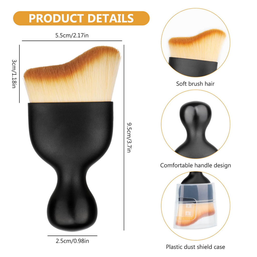 Ultra-Soft Car Interior Cleaning Brush | Dashboard, Seats & Tight Corners - SMV SALES