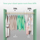 9-Hole Space-Saving Wardrobe Hanger (Set of 3)